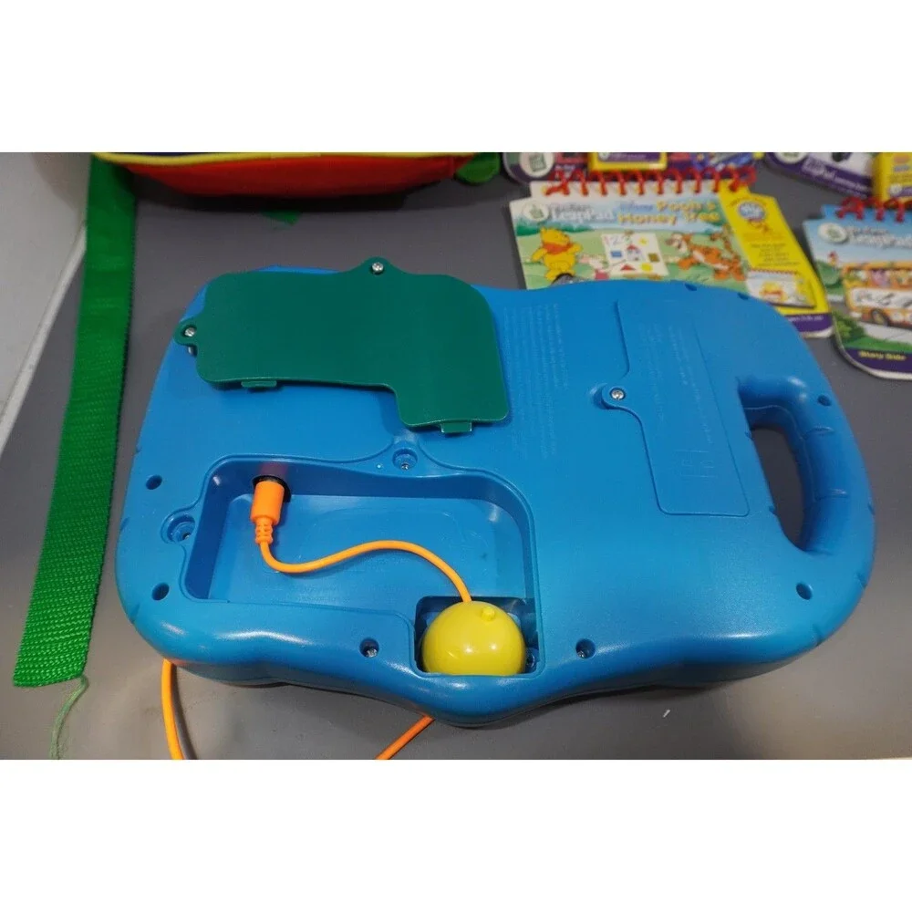 Leapfrog My First LeapPad Learning System Lot System Games Books Backpack Works!